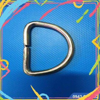 Combo 20 khoen chữ D kích thước lọt lòng 6cmx3.8cm