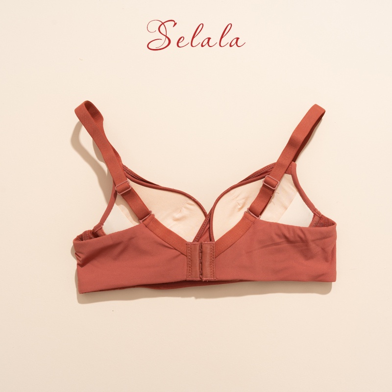 Áo Lót Su Selala Đệm Vừa Form Chuẩn Không Gọng Nâng Đẩy Tạo Khe AV18