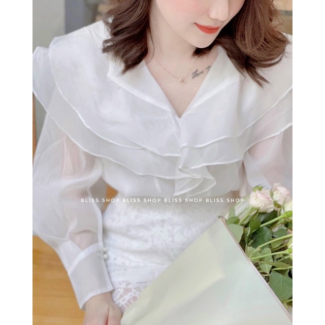 VIVON SET | Set Voan Tơ Bèo Tầng Lớp Điệu Đà