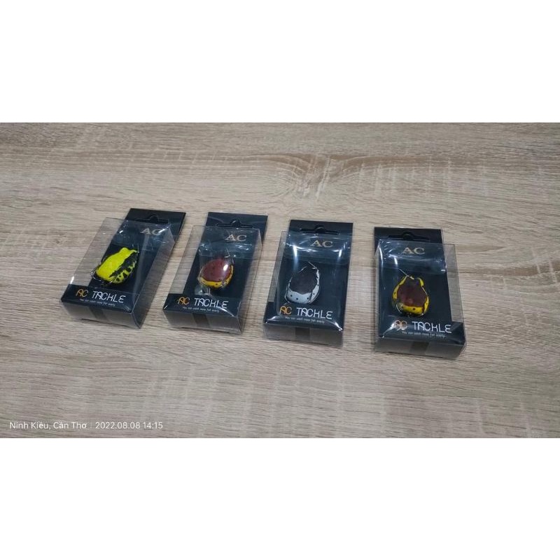 Mồi Nhái Hơi AC Tackle Bull Frog - 8g - Made in Thailand