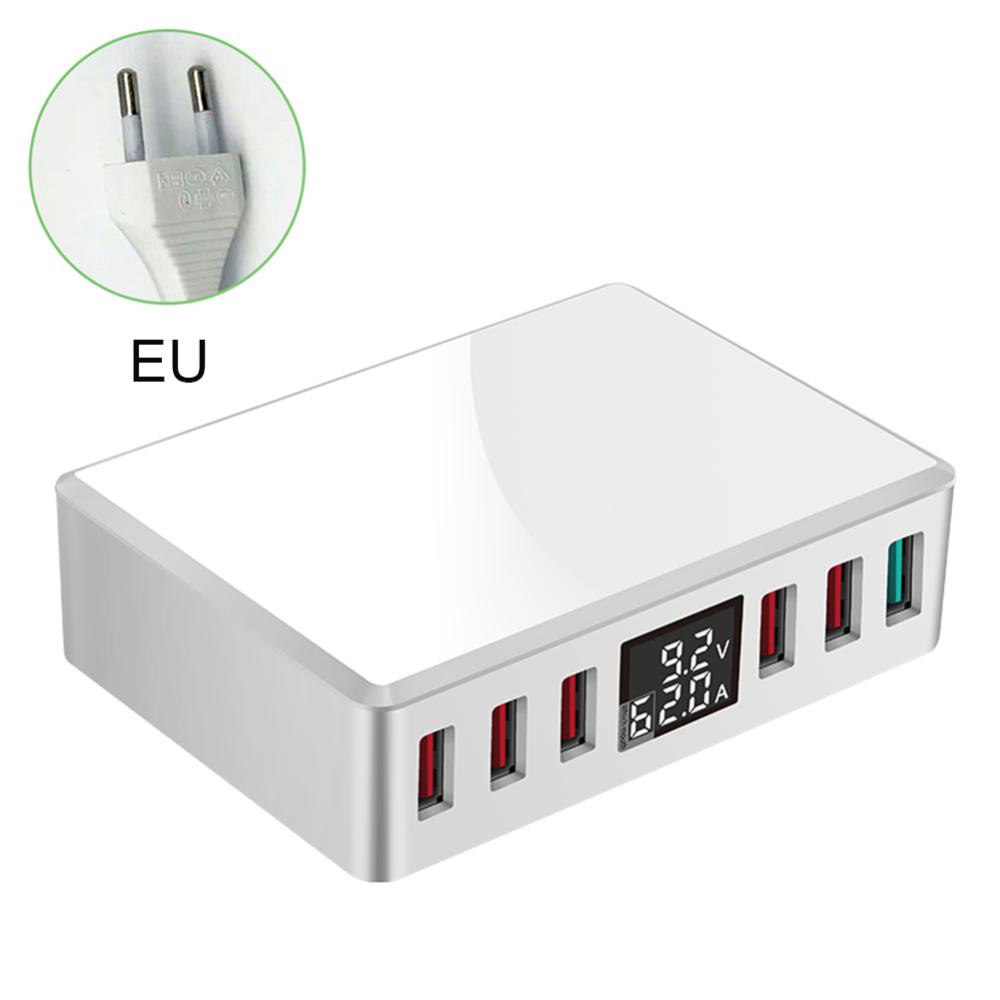 Đầu Sạc Nhanh Với 6 Cổng USB 3.0 Cho iPhone samsung Xiaomi Huawei Q7Y3