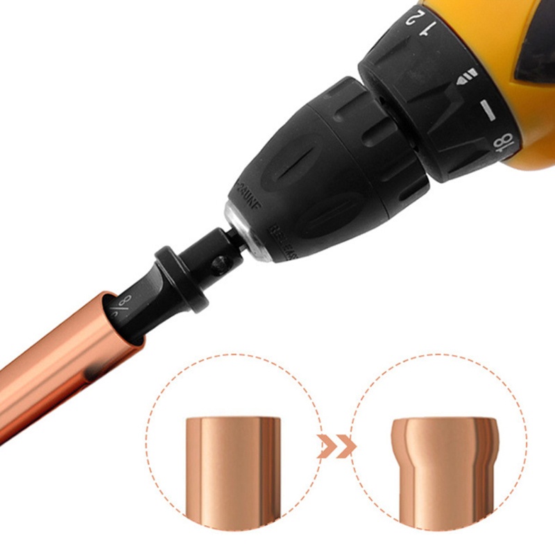 Dụng Cụ Nối Dài Mũi Khoan 5 Trong 1 Bằng Thép Màu Đen