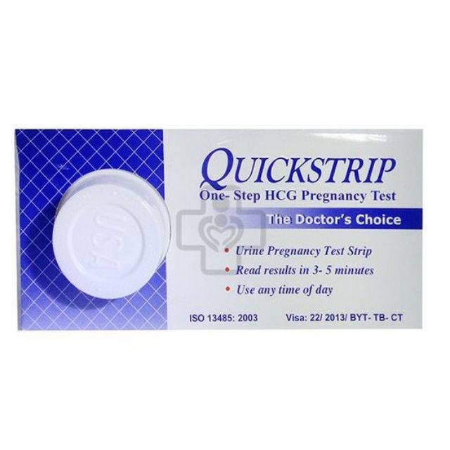 Que thử thai test nhanh Quicktrip