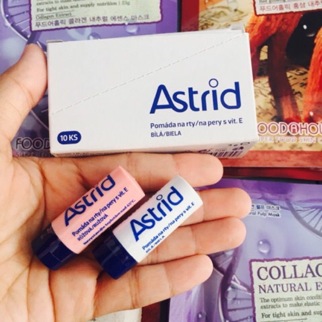 SON DƯỠNG MÔI ASTRID TỪ MỠ HƯƠU