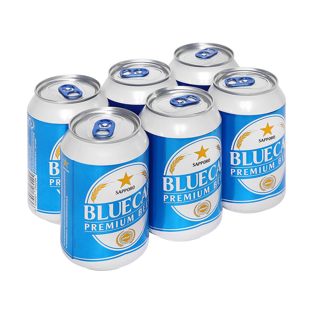 Bia Sapporo Blue Cap 330ml