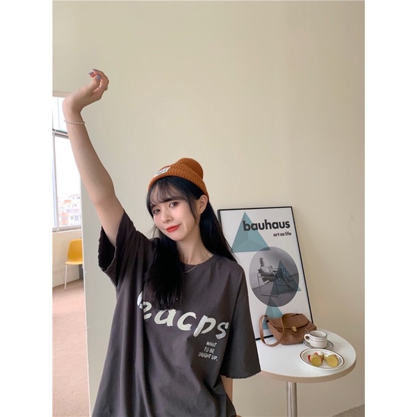 [CÓ ẢNH THẬT] Áo Thun Tay Lỡ Unisex Nam Nữ RUN - Áo Phông Ngắn Tay Ulzzang