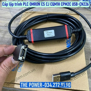 Cáp lập trình usb-cn226 cho plc omron cj, cs, cqm1h