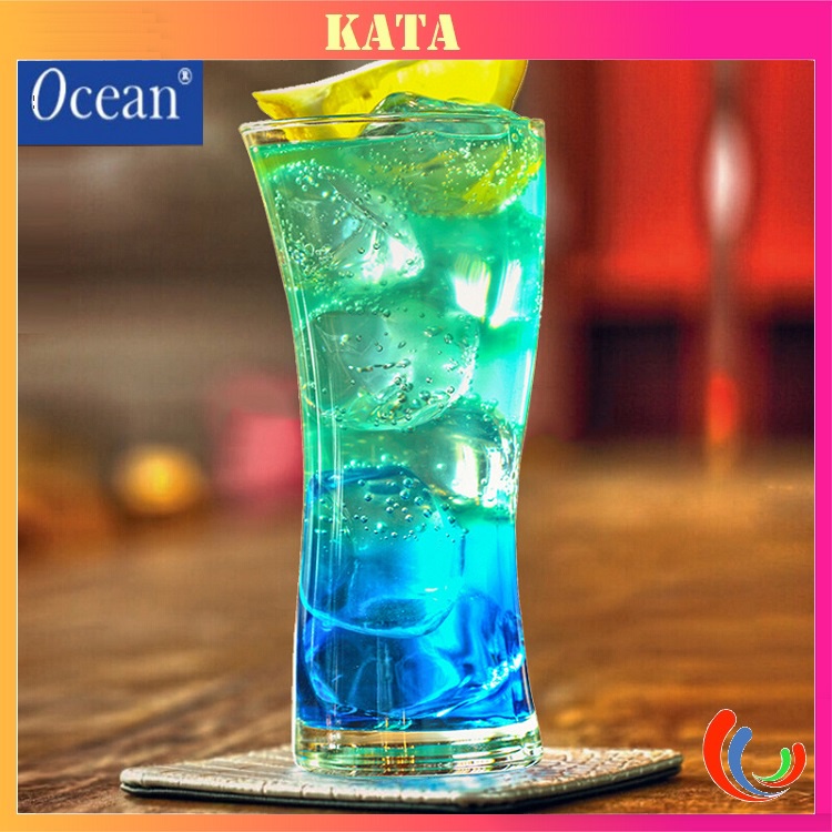 Bộ Cốc Thủy Tinh Uống Bia Sinh Tố Trà Chanh Ocean Salsa Hi Ball B19212 Dung Tích 355ml