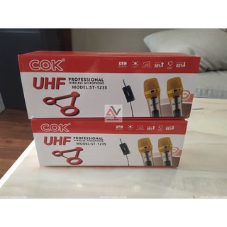 Bộ 2 micro không dây COK ST-123