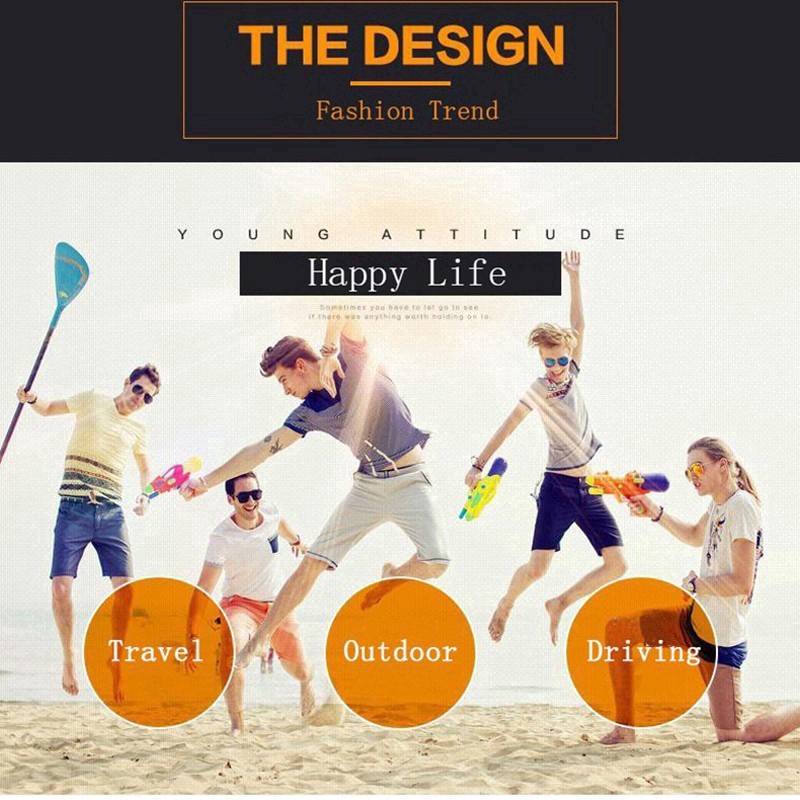 Kính mát gọng oversize retro cho nam và nữ