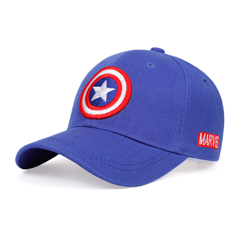 Mũ lưỡi trai thêu biểu tượng của Captain America cho bé