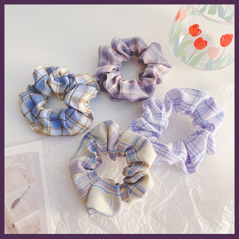 3/4/5 Dây Buộc Tóc Cao Su Kiểu Hàn Quốc Đơn Giản Dễ Thương