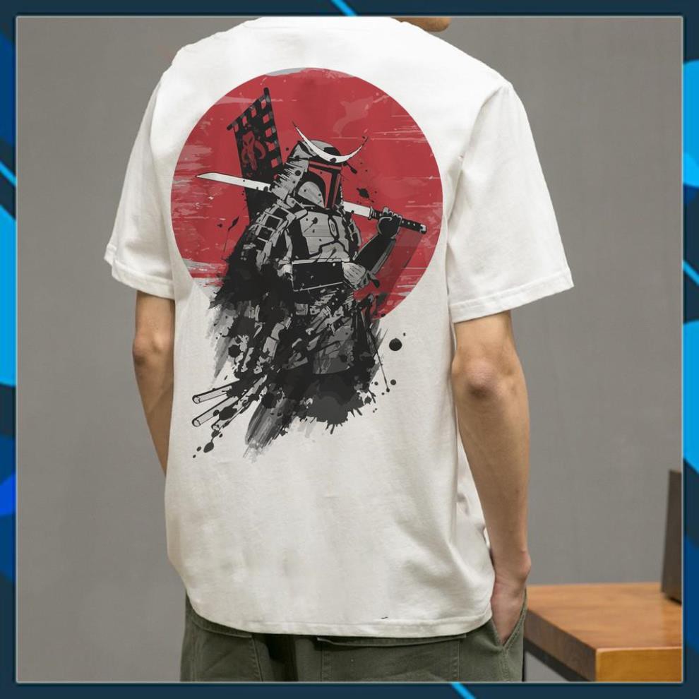 Áo Thun In Hình Kawaii Samurai Unisex Đủ Size A09 - Áo Thun Tay Ngắn Cho Nam Nữ Đẹp Chất Cotton PE Cao Cấp