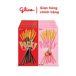 Bánh Snack Pocky Glico Happy Set A lốc 10 hộp
