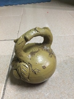 Bình đựng vôi-sản phẩm gốm phù lãng