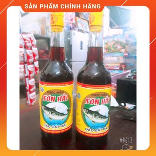 Nước mắm Sơn Hải loại cao đạm 20 độ đạm  - chai 650ml