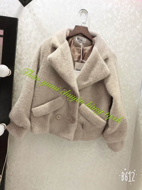 (CÓ SĂN) Áo khoác dạ lông hàng LOẠI 1 chuẩn mác yuxi | BigBuy360 - bigbuy360.vn