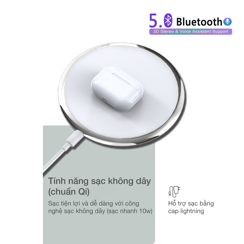 Tai nghe bluetooth Airpods Pro Louda 1562A ANC xuyên âm chống ồn bản cao cấp nhất