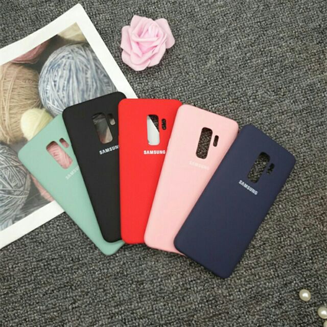 Ốp lưng chống bẩn silicon cover cho Galaxy S9+/ S9 Plus - Nhiều màu