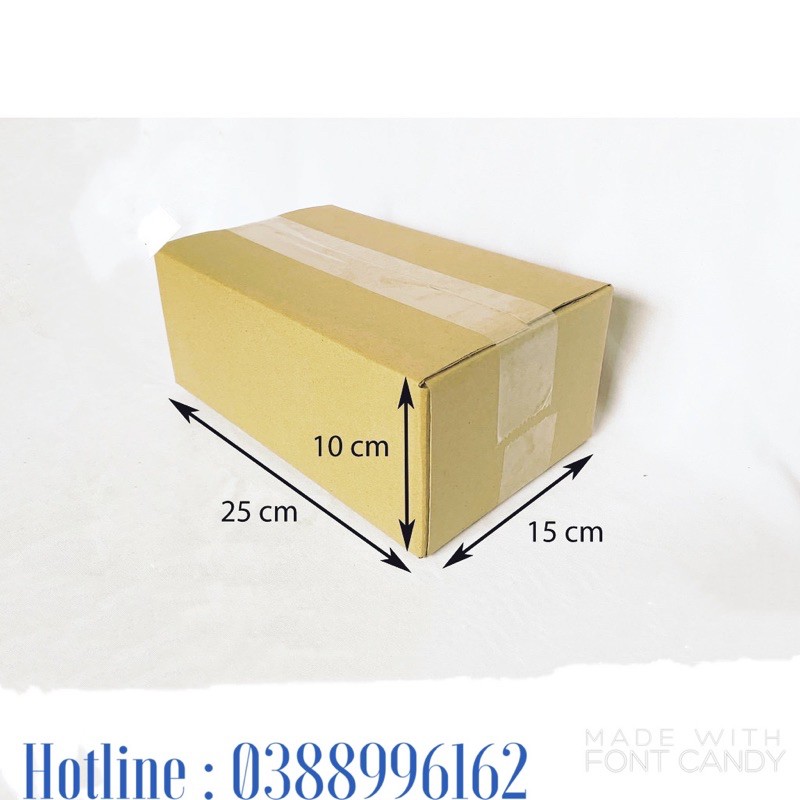 Hộp CARTON 25x15x10cm