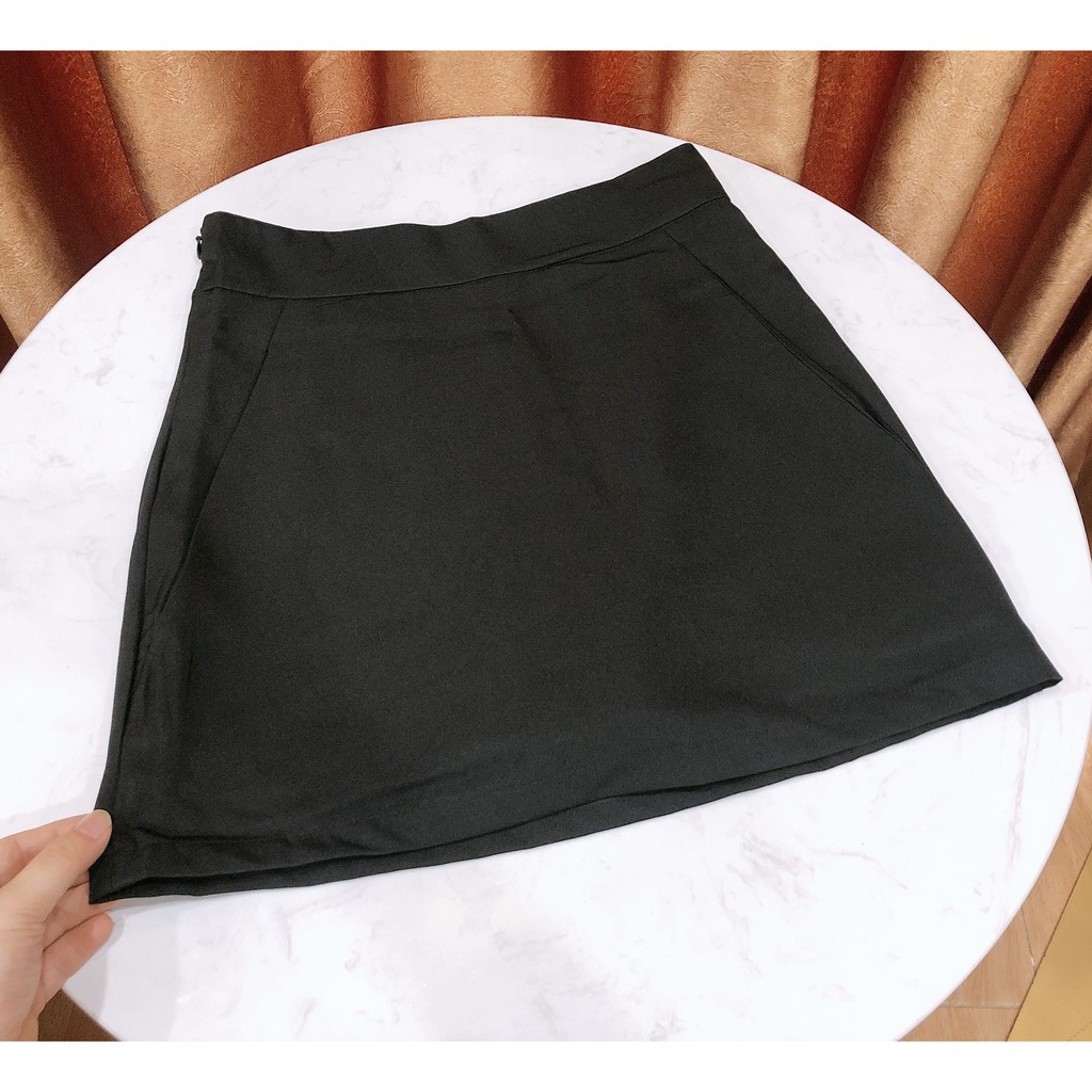 Chân Váy Ngắn Chữ A Công Sở CHU CHẤT THIẾT KẾ ĐẸP SHOP CHU | BigBuy360 - bigbuy360.vn