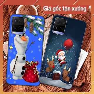 Ốp lưng vivo Y21 / Y21s / Y15s / V23e bộ hình giáng sinh vui vẻ đáng yêu siêu đẹp. Vỏ lưng vivo chính hãng giá rẻ
