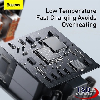 Củ Sạc Nhanh Baseus 30W Compact Quick Charger ( USB Dual Port + Type C, 30w PD / QC3.0 Multi Quick Charge Support )