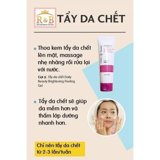 [Hàng Chính Hãng] Gel tẩy tế bào chết- Gel tẩy da chết Daily Beauty, tẩy sạch hiệu quả, an toàn, dịu nhẹ với da | BigBuy360 - bigbuy360.vn
