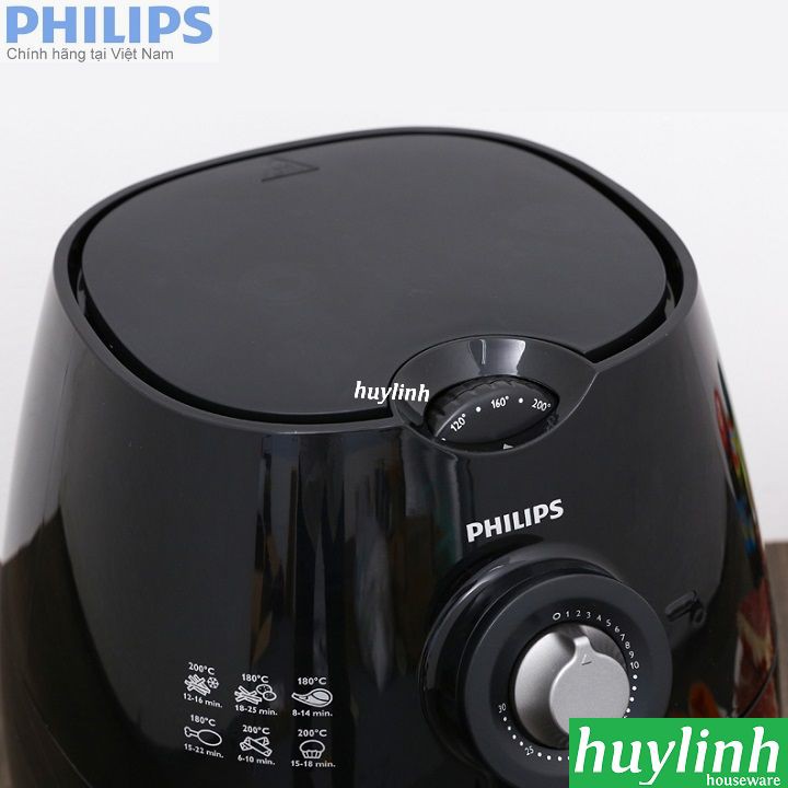 Freeship Nồi chiên không dầu Philips HD9220/20 - Bảo hành 2 năm chính hãng