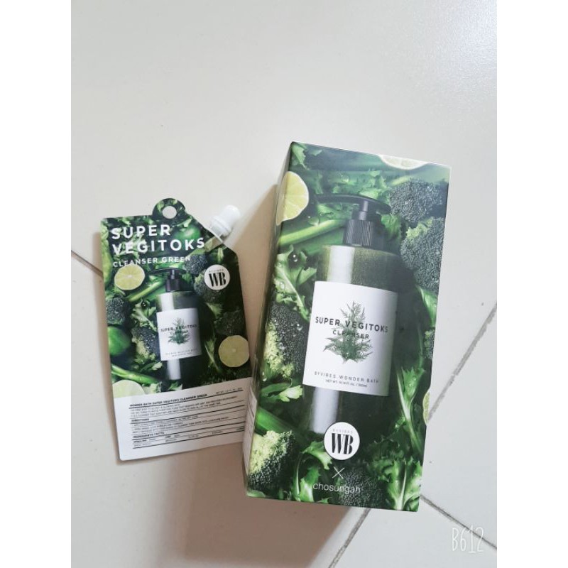 Sữa rữa mặt rau củ dạng túi super vegitoks [Xã kho] | BigBuy360 - bigbuy360.vn