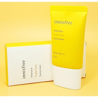 Kem Chống Nắng Innisfree Triple Care SPF 50+ PA+++ 50ml