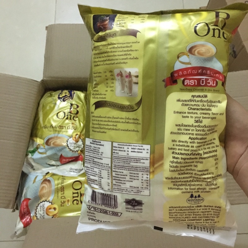[Mẫu Mới 2021 - Gói 1kg] Bột béo B one - Bột kem béo B one - Bột béo Bone Thái Lan . Nguyên liệu làm Trà Sữa | BigBuy360 - bigbuy360.vn