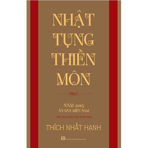 Sách Nhật Tụng Thiền Môn (Tái bản năm 2019)