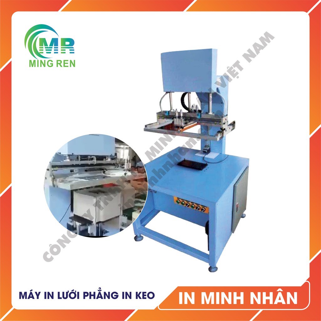 MÁY IN LƯỚI PHẲNG IN KEO
