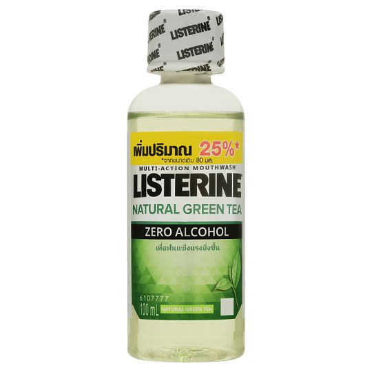Nước súc miệng Listerine Green Tea Zero Alcohol 100ml