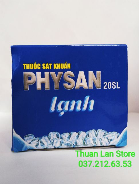 Thuốc Sát Khuẩn Physan 20SL Lạnh gói 20ml