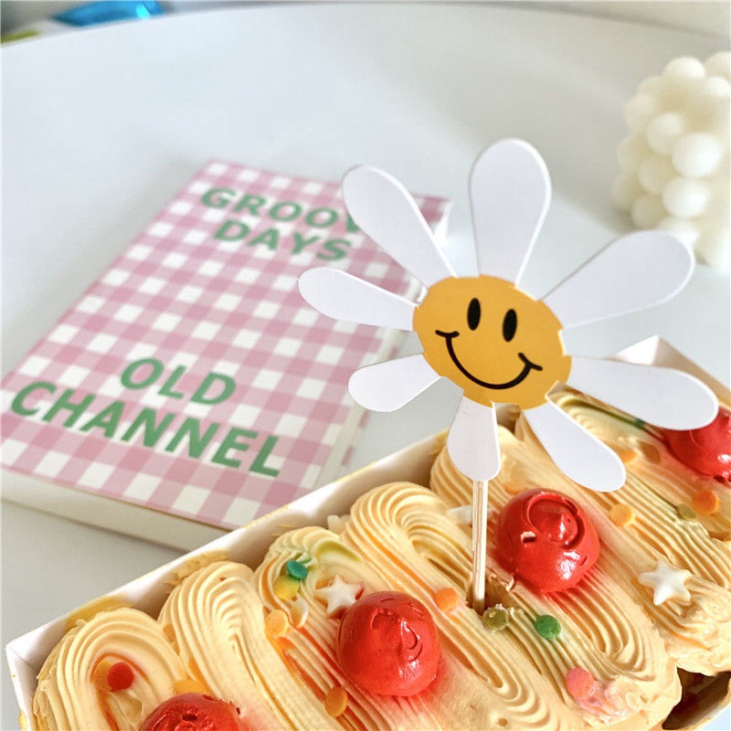 Set 3 / 5 Que Cắm Trang Trí Bánh Sinh Nhật Hình Chữ Happy Birthday Dễ Thương