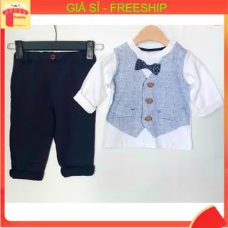 Bộ dài tay HM giả gile bé trai 1-6 tuổi