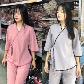 Đồ Lam Đi Chùa # Nhật Nơ Vải Mát