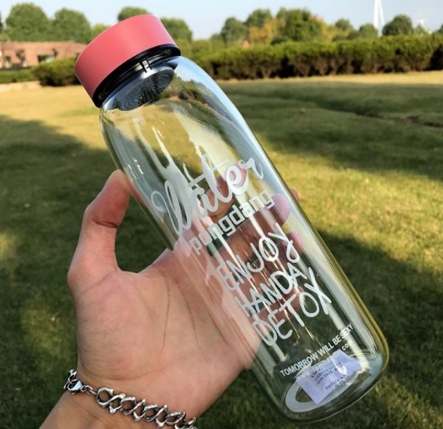 BÌNH THỦY TINH PONGDANG 800ML TẶNG TÚI CHỐNG SỐC VÀ TÚI VẢI | BigBuy360 - bigbuy360.vn