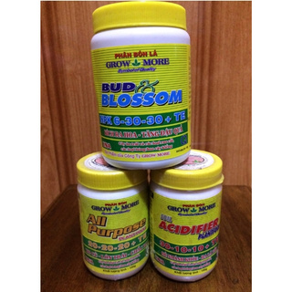 Combo 3 lọ phân bón lá growmore 6-30-30; 20-20-20; 30-10-10