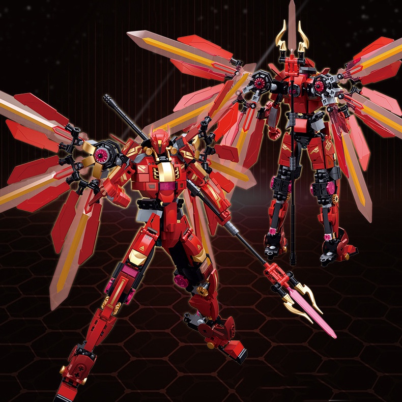 Đồ Chơi Lắp Ráp Xếp Hình Mô Hình Robot Extermination Guerrilla Ice Front Protector SLUBAN M38-B1151- 3 Với 542 PCS