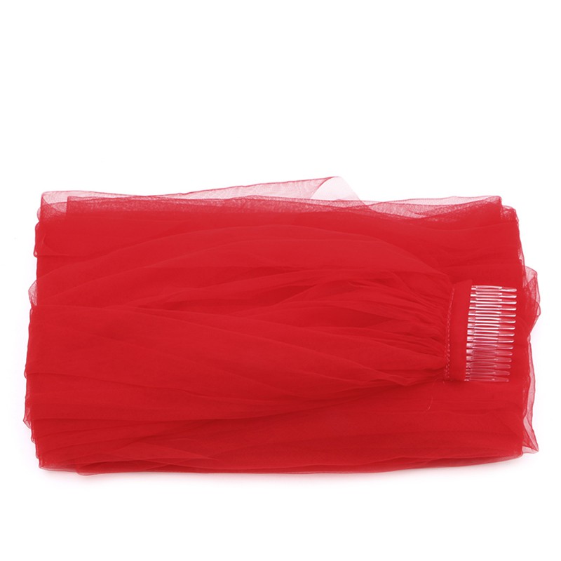 Khăn voan mềm mịn dài 3m cho cô dâu