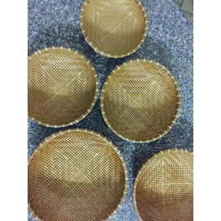 Rổ rá tre gác bếp hun khói đan thủ công -Rổ rá vo gạo đựng đồ nhà bếp -Dùng trang trí nhà cửa