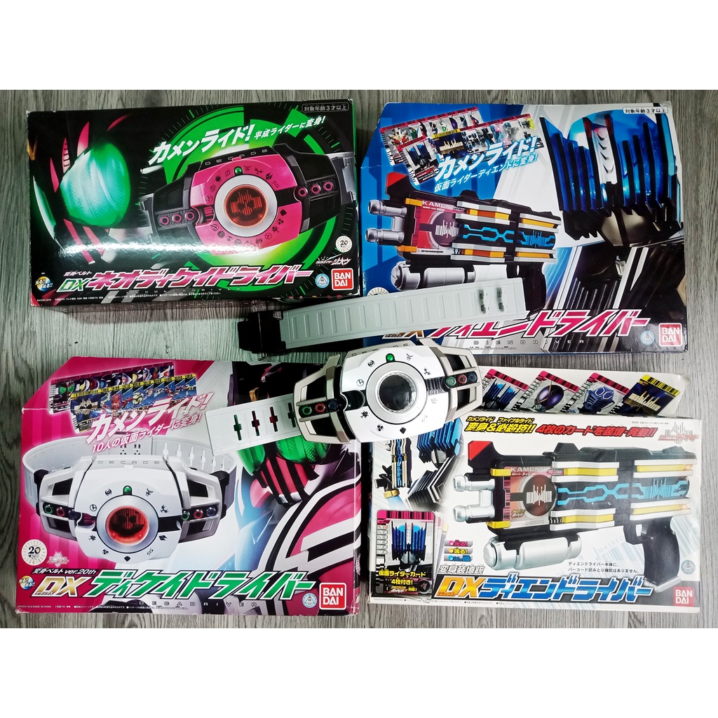 Mô hình Dx Decade và Diend Driver các loại  - Kamen rider Decade