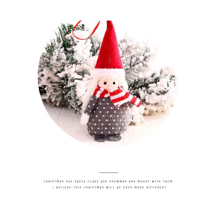 TUẦN LỘC & ÔNG NOEL BÔNG TRANG TRÍ CÂY NOEL