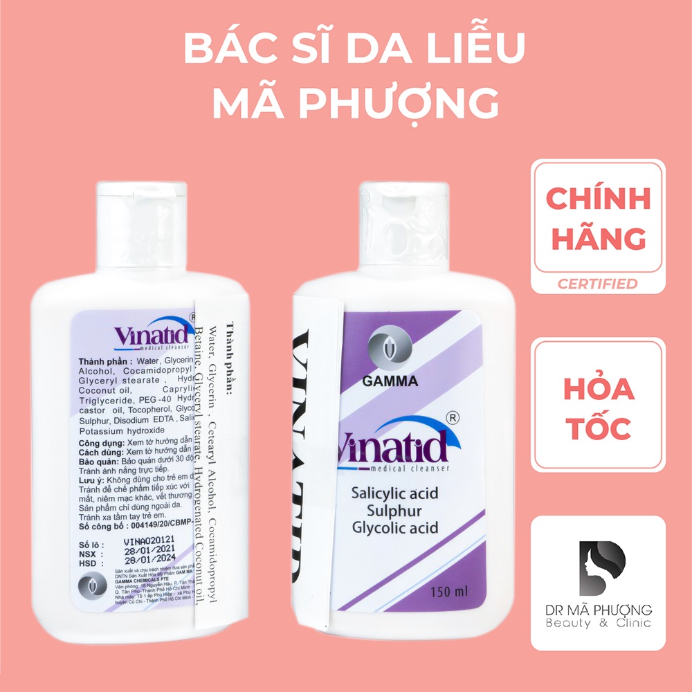 SỮA TẮM VINATID 150ml