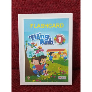 Flashcard Tiếng Anh Lớp 1 BGD - Macmillan (A5 in 2 mặt)