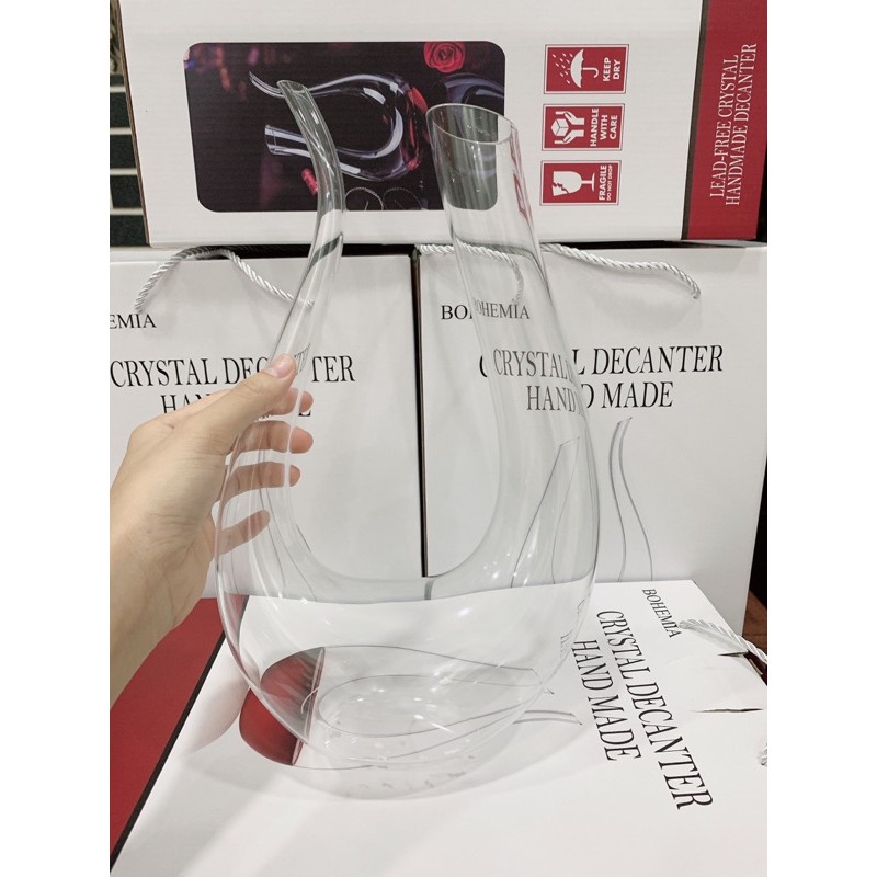Decanter Thiên Nga - Bình rót rượu vang 1.2L