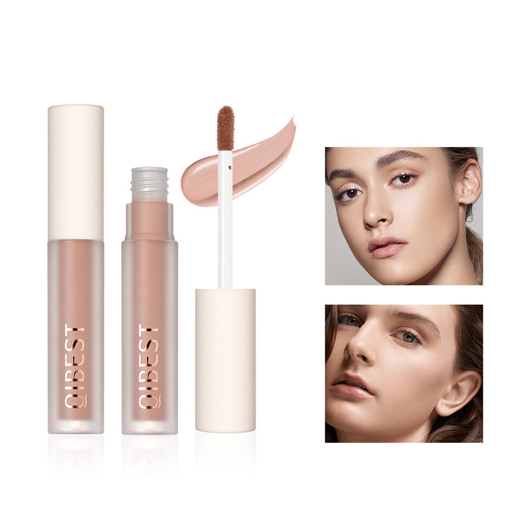 [Hàng mới về] Kem Nền Dạng Lỏng Dưỡng Ẩm Lâu Trôi Chống Thấm Nước Thương Hiệu Qibest Dành Cho Nữ